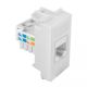1M Komun. prik. RJ45 8/8 Cat6 UTP bela