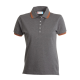 Antigua - ženska polo majica za opštu upotrebu - SVETLO SIVA - S