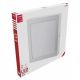 LED panel kvadratni nadgradni 24W 3000K 1990lm alu