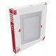 LED panel kvadratni ugradni 24W 3000K 1990lm alu