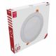 LED panel okrugli ugradni 18W 3000K 1480lm alu