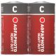 Heavy Duty baterija crvena C 1.5V S2 AgfaPhoto