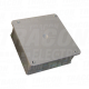 Plast. montazna kutija na zid siva200×200mm. IP44