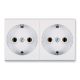 MODE uticnica dvopolna 16A 2M 2M bela(66512.0)