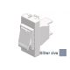 INTERIO Gliter siva adapter EL INE EC7 LK ravni 1M