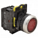 Svetleca taster crveno1×NC. 5A /230V AC-15. IP65. LED 230V AC