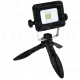 Rucni LED reflektor sa stalkom za zatvranje180-240 VAC. 10W.
