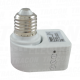 Adapter za mikrotalasni senzor kretanja na grlo E27230 VAC.